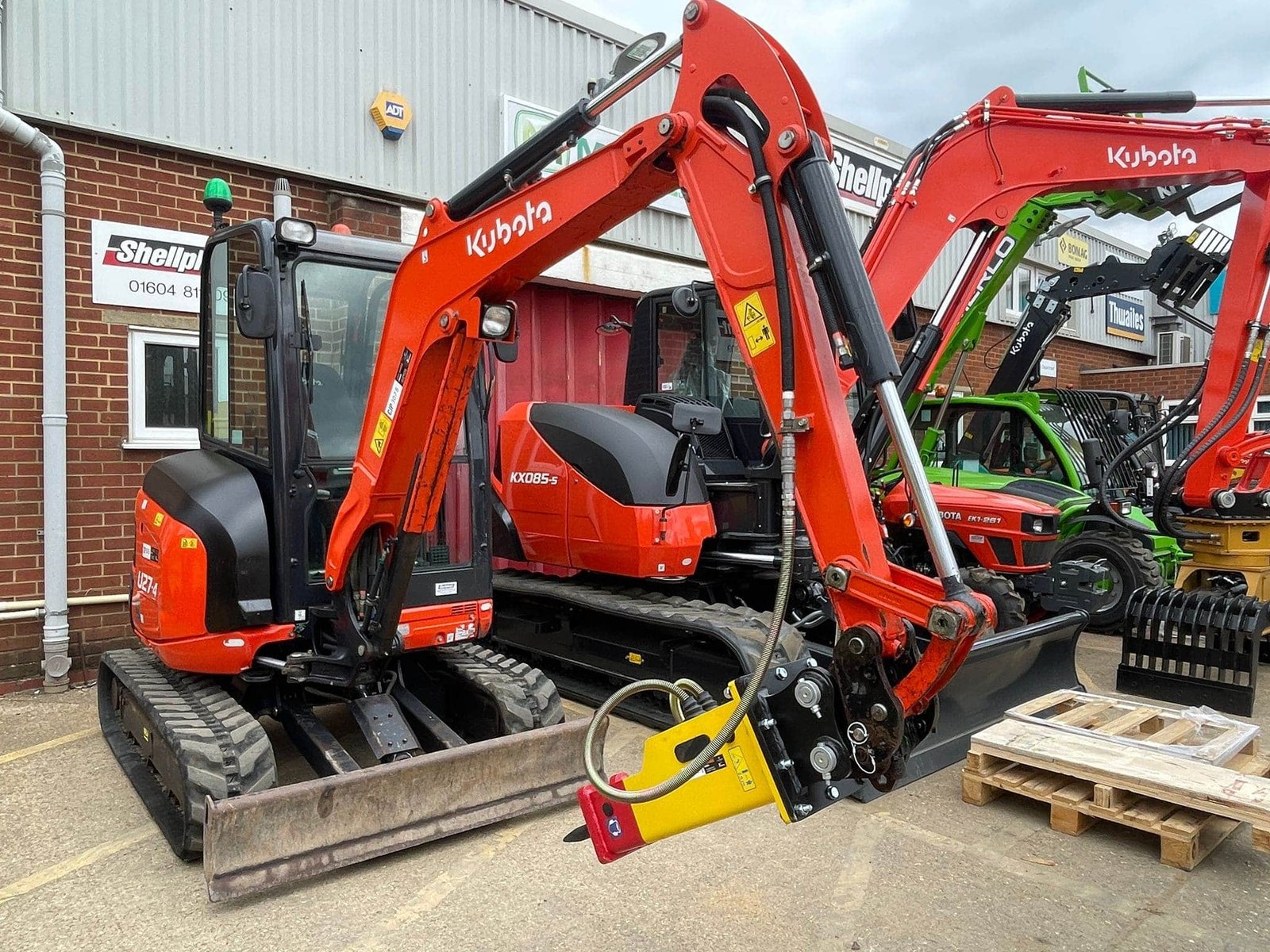3 Tonne Kubota Delivery